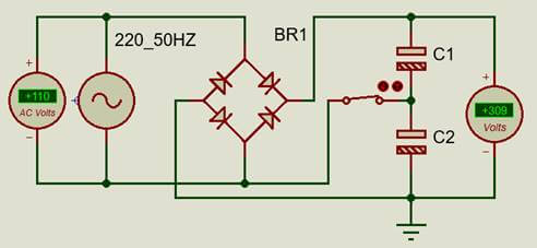 bridge circuit in power supply