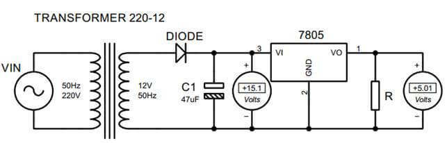 5v power supply circuit