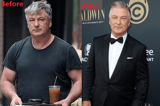 Alec Baldwin weight loss before and after