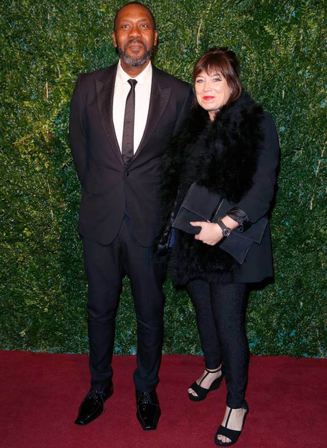 Lenny henry has been in a relationship with theatre director Lisa Makin