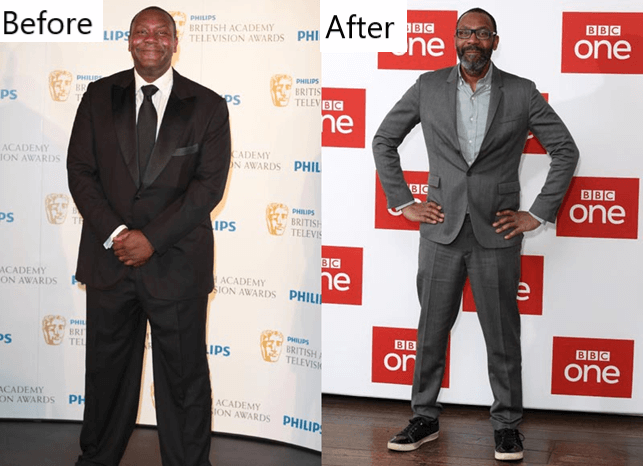 lenny henry weight loss before and after