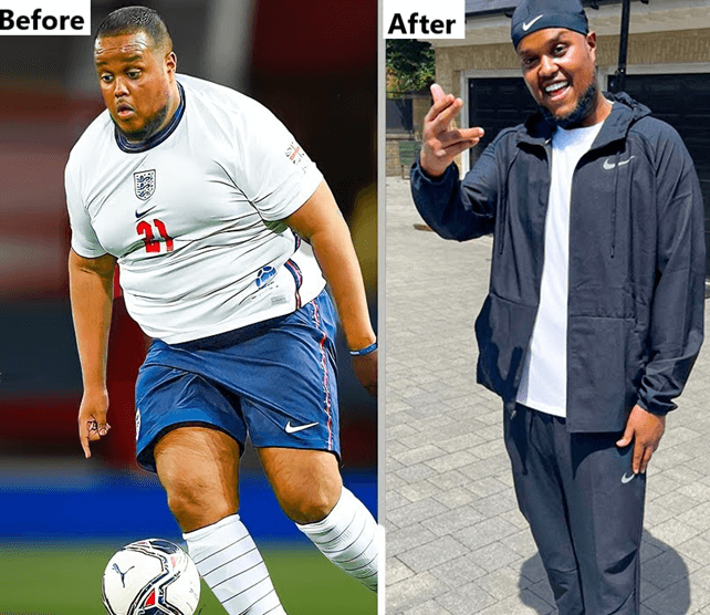 How did Chunkz lose weight (before and after)