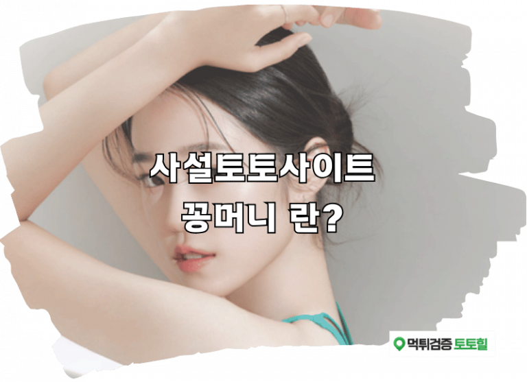 사설토토사이트 꽁머니 란?